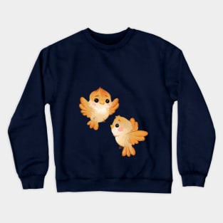 Two cute birds Crewneck Sweatshirt